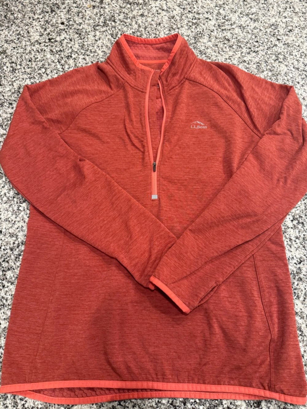 LL Bean 1/2 zip top